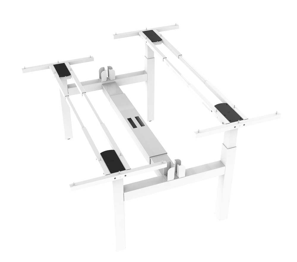 Yo-Yo DESK DUO Back-2-Back Height Adjustable Standing Desk