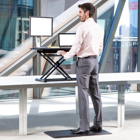 Yo-Yo DESK 95-S Dual Monitor Standing Desk Converter