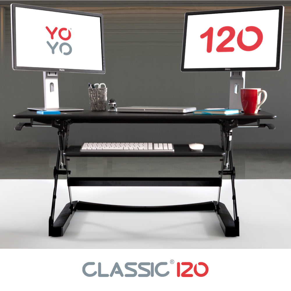 yo yo desk 120 black hero 1