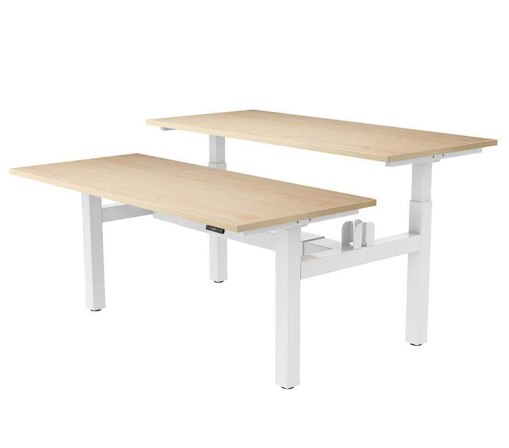 Yo-Yo DESK DUO Back-2-Back Height Adjustable Standing Desk