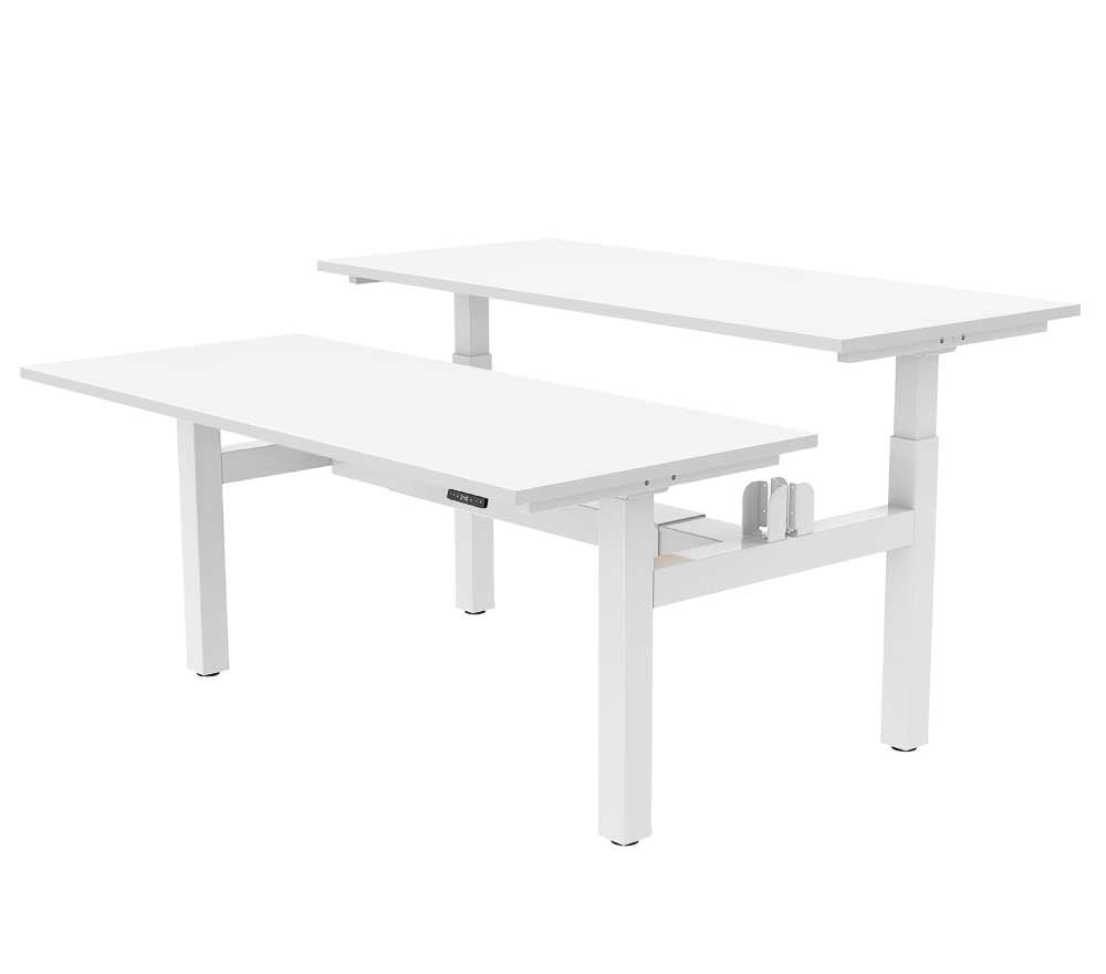 Yo-Yo DESK DUO Back-2-Back Height Adjustable Standing Desk