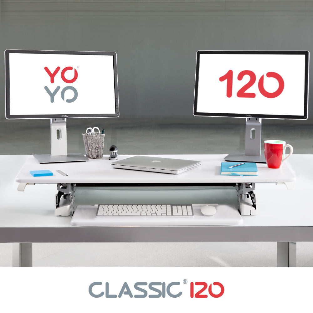 yo yo desk 120 white hero