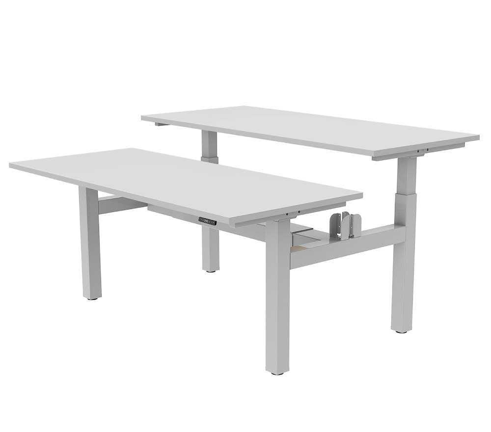 Yo-Yo DESK DUO Back-2-Back Height Adjustable Standing Desk