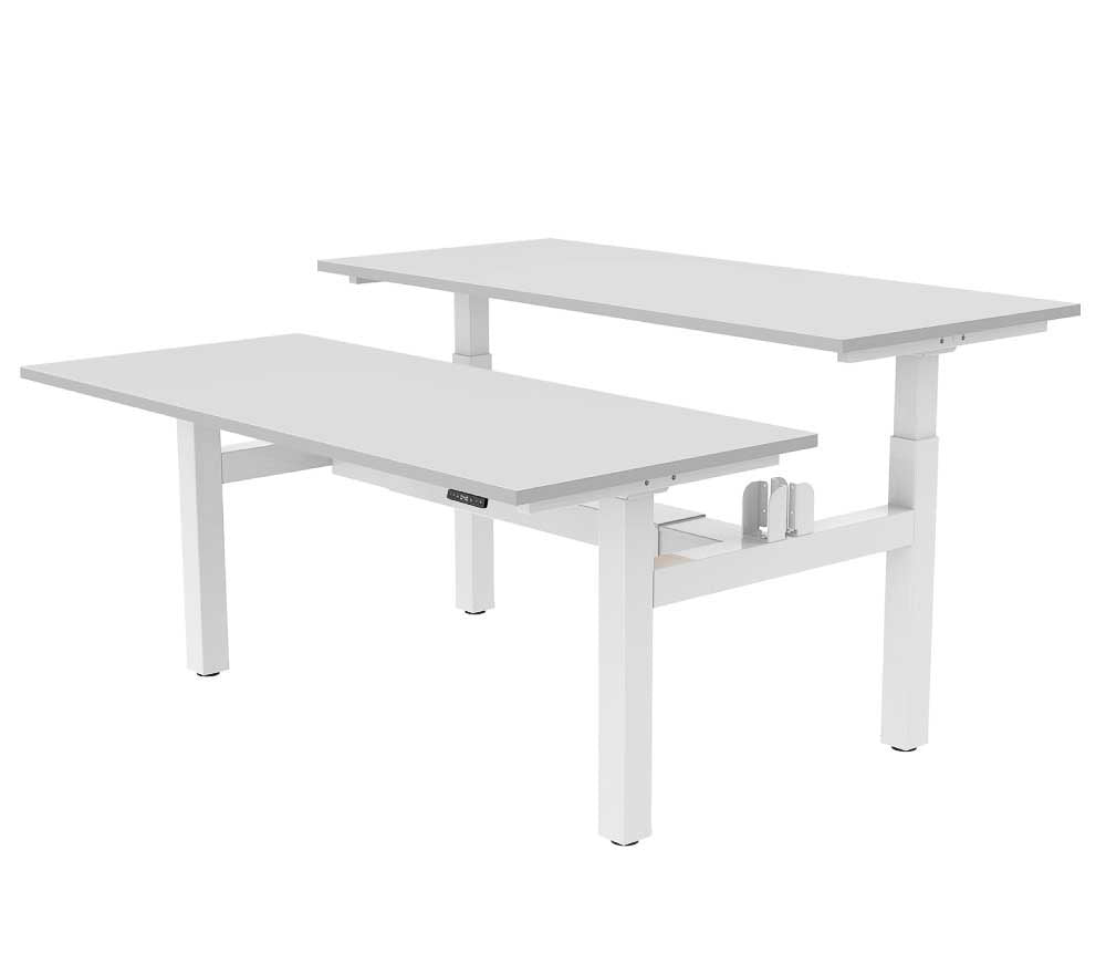 Yo-Yo DESK DUO Back-2-Back Height Adjustable Standing Desk