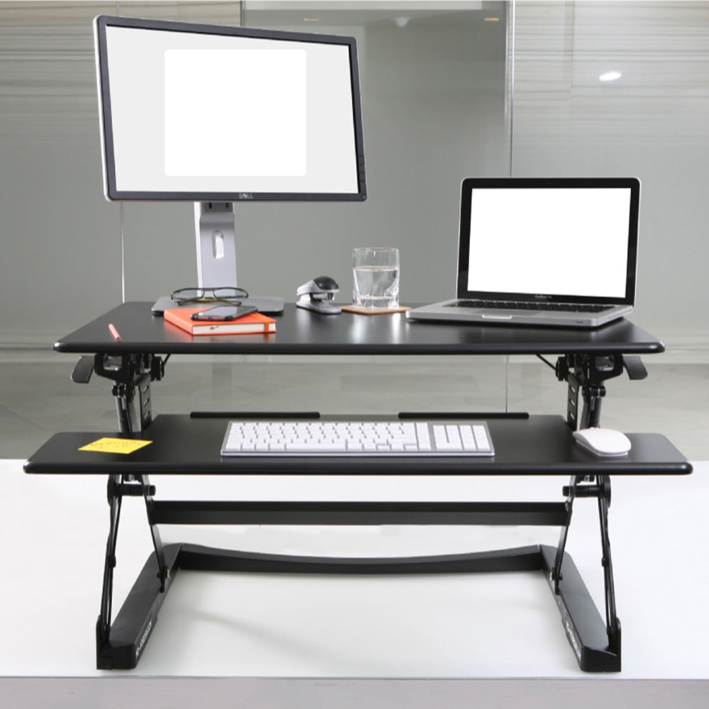 Yo-Yo DESK 90 Dual Monitor Standing Desk Converter