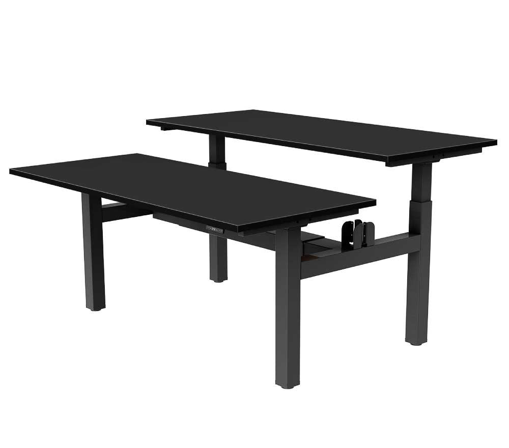 Yo-Yo DESK DUO Back-2-Back Height Adjustable Standing Desk