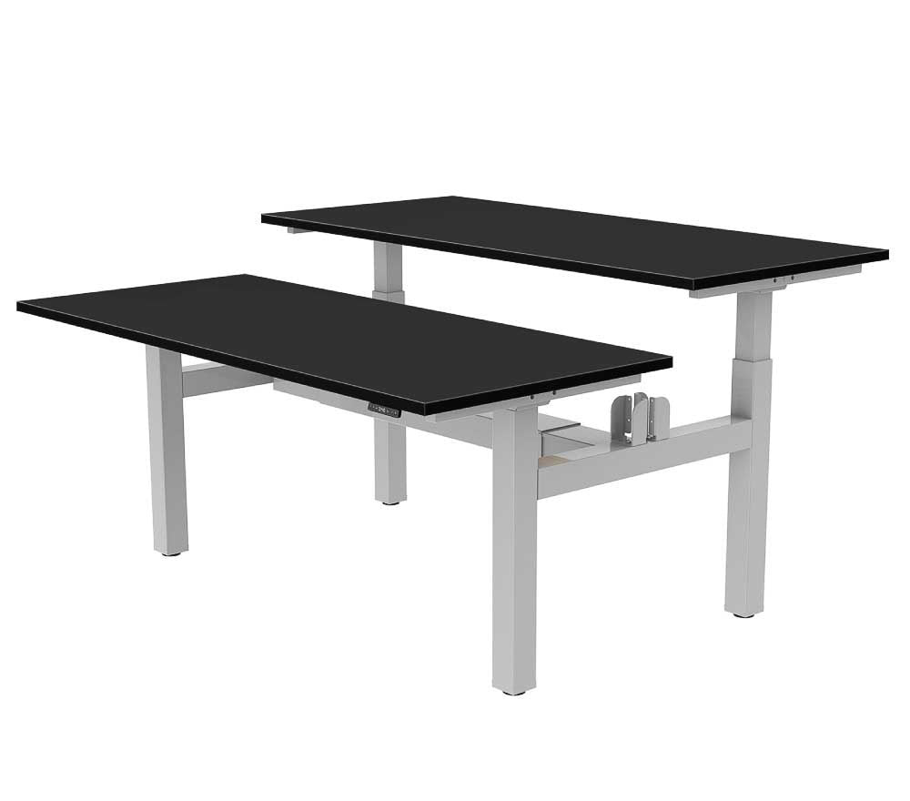 Yo-Yo DESK DUO Back-2-Back Height Adjustable Standing Desk