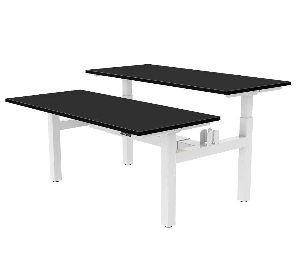 Yo-Yo DESK DUO Back-2-Back Height Adjustable Standing Desk