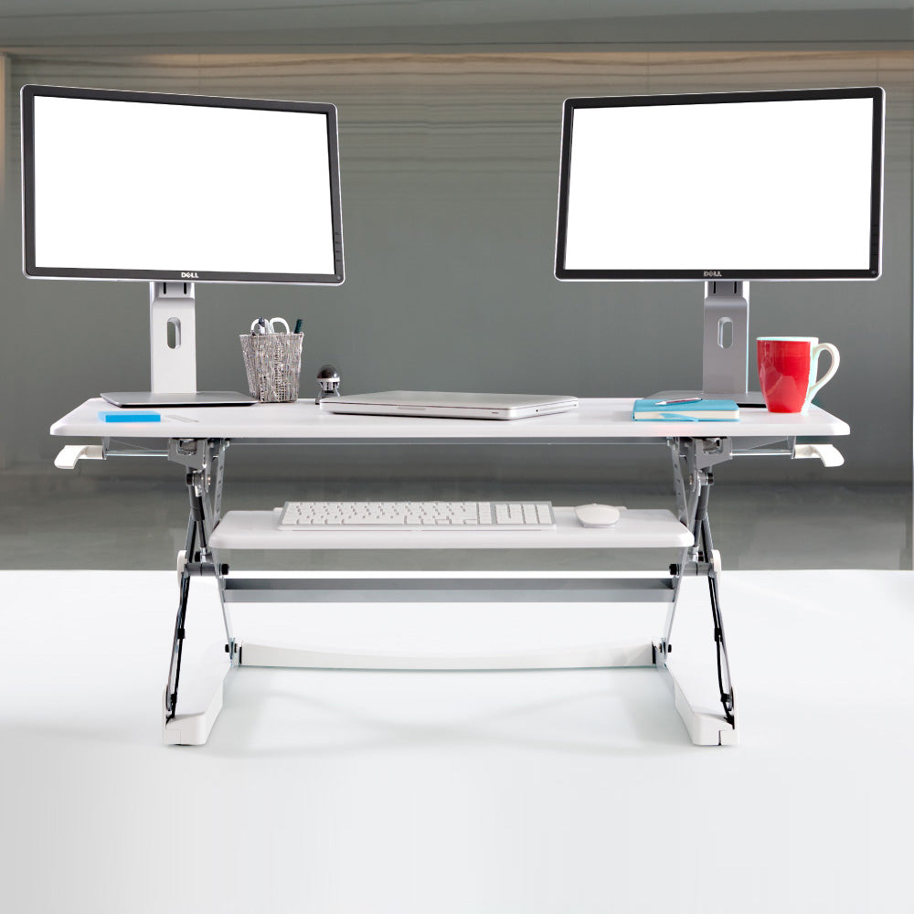Yo-Yo DESK 120 Triple Monitor Standing Desk Converter