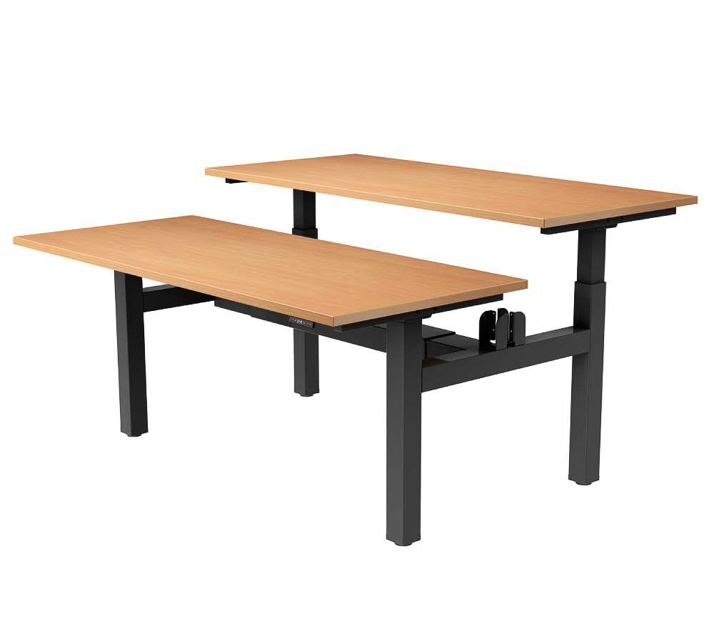 Yo-Yo DESK DUO Back-2-Back Height Adjustable Standing Desk