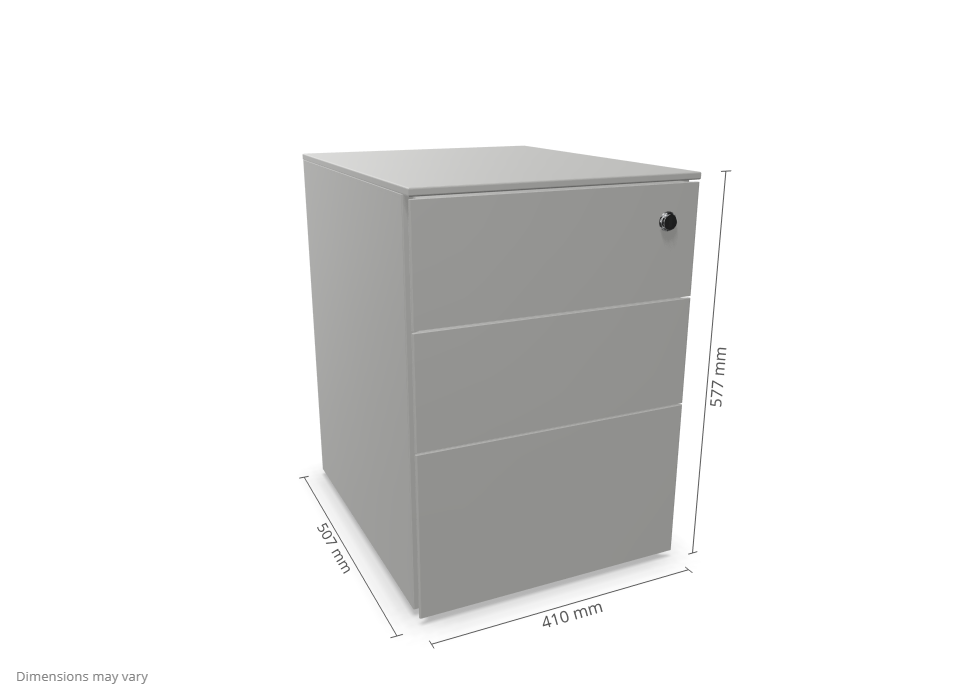 Yo-Yo BOX Steel Modular Pedestal Storage Solution