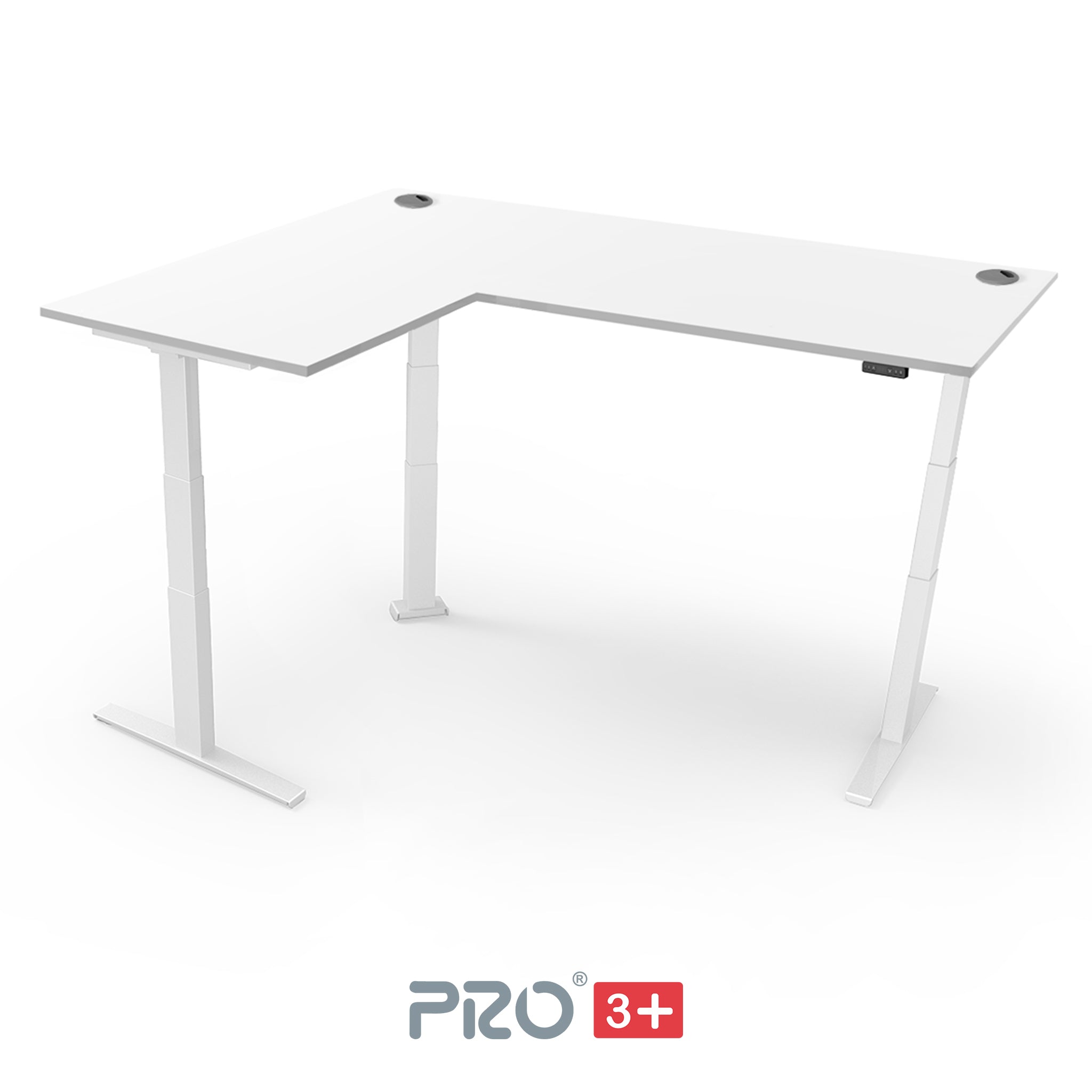 Yo-Yo DESK PRO 3+ Triple Motor L-Shape Extra Height Standing Desk