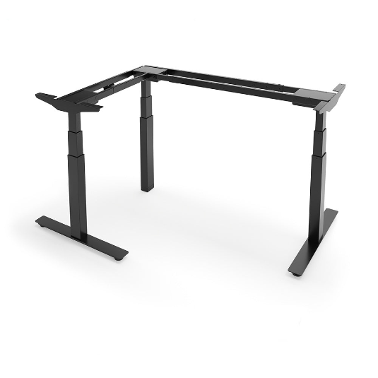 Yo-Yo DESK ALERT 3+  L-Shape SMART Standing Desk with Bluetooth Control
