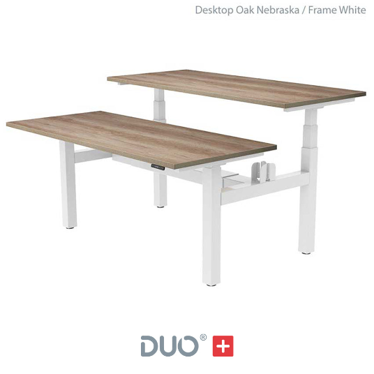 Yo-Yo DESK DUO+ Back-2-Back Extra Height Adjustable Standing Desk
