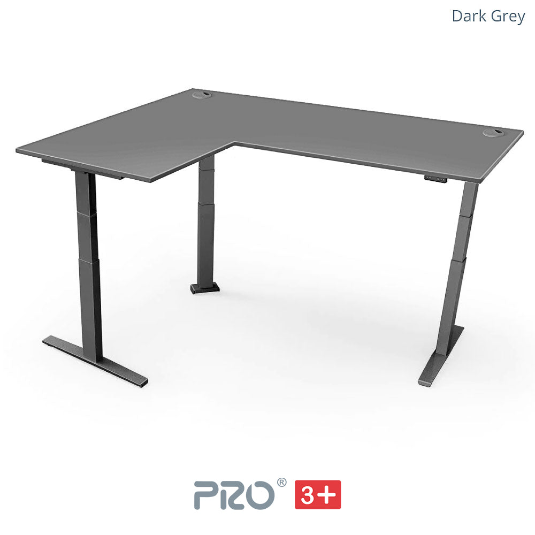 Yo-Yo DESK PRO 3+ Triple Motor L-Shape Extra Height Standing Desk