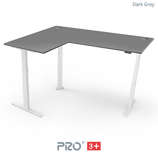 Yo-Yo DESK PRO 3+ Triple Motor L-Shape Extra Height Standing Desk