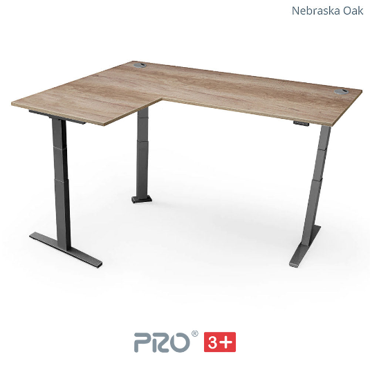 Yo-Yo DESK PRO 3+ Triple Motor L-Shape Extra Height Standing Desk